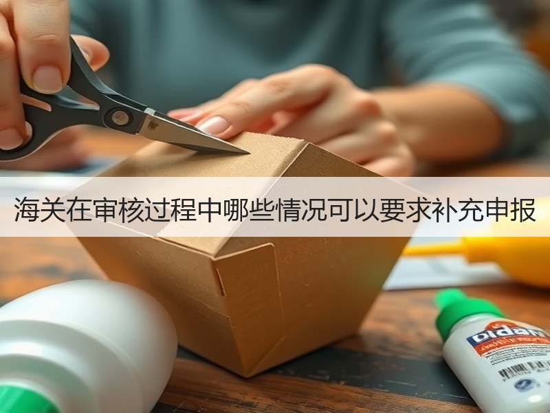 海关在审核过程中哪些情况可以要求补充申报