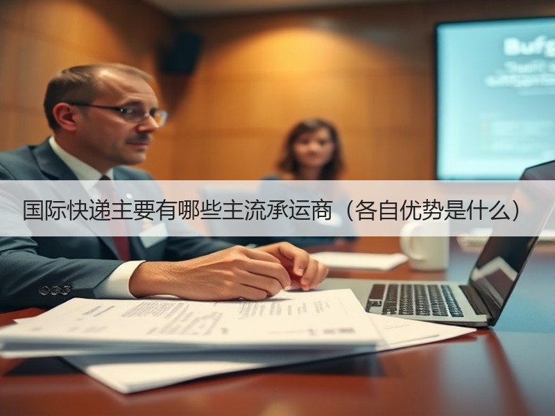 国际快递主要有哪些主流承运商（各自优势是什么）