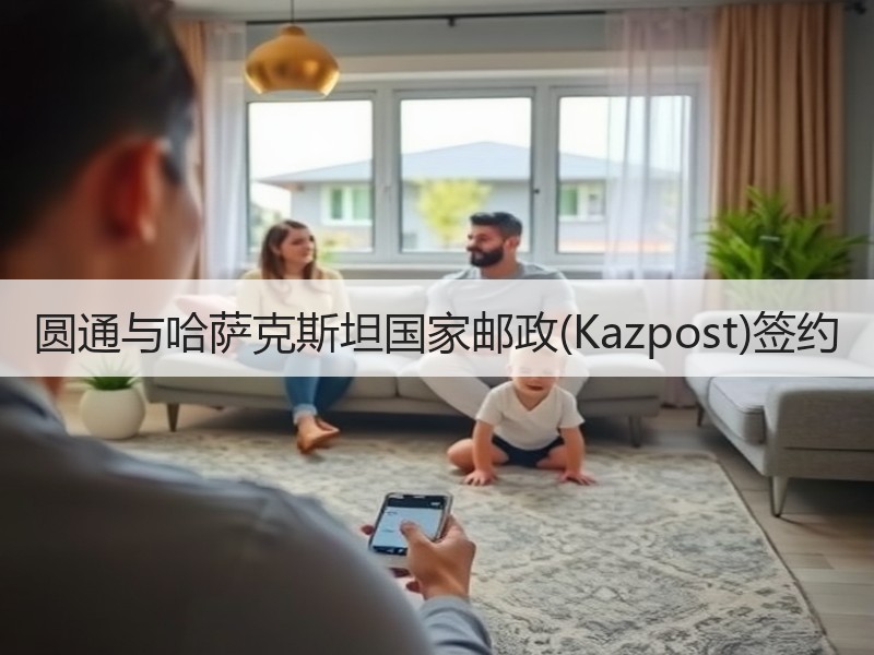 圆通与哈萨克斯坦国家邮政(Kazpost)签约