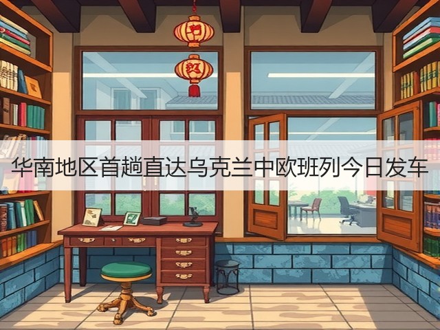 华南地区首趟直达乌克兰中欧班列今日发车(图3) 华南地区首趟直达乌克兰中欧班列今日发车(图3)