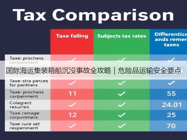 国际海运集装箱船沉没事故全攻略|危险品运输安全要点(图3) 国际海运集装箱船沉没事故全攻略|危险品运输安全要点(图3)