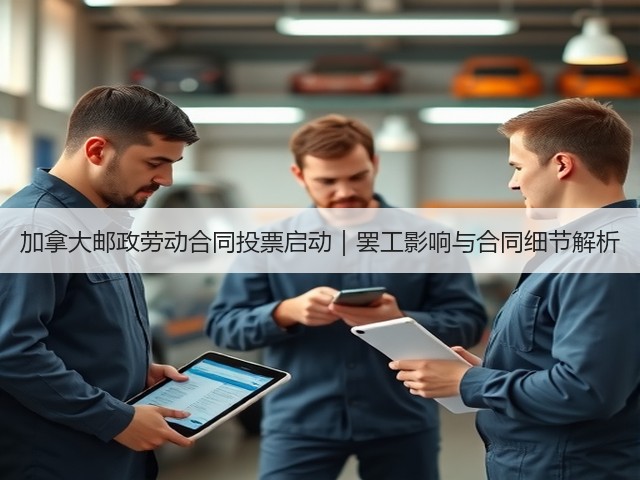 加拿大邮政劳动合同投票启动|罢工影响与合同细节解析(图2) 加拿大邮政劳动合同投票启动|罢工影响与合同细节解析(图2)