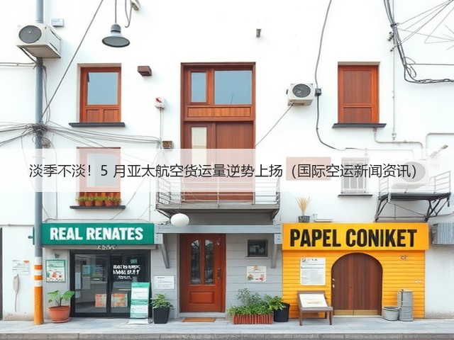 淡季不淡!5 月亚太航空货运量逆势上扬(国际空运新闻资讯)(图1) 淡季不淡!5 月亚太航空货运量逆势上扬(国际空运新闻资讯)(图1)