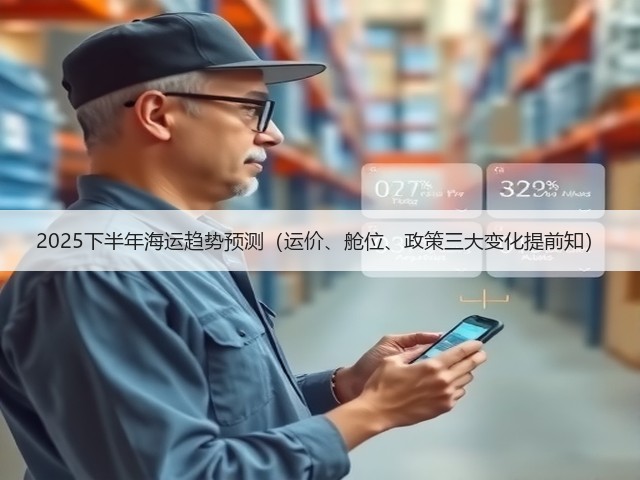 2025下半年海运趋势预测（运价、舱位、政策三大变化提前知）(图2)