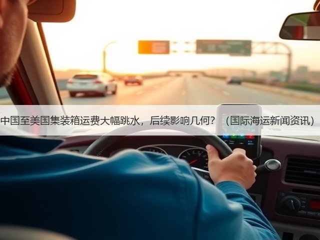 中国至美国集装箱运费大幅跳水，后续影响几何？（国际海运新闻资讯）(图1)