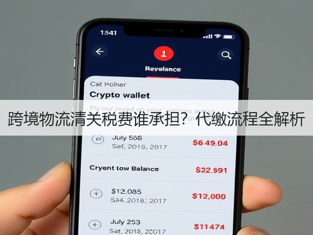 跨境物流清关税费谁承担?代缴流程全解析(图1) 跨境物流清关税费谁承担?代缴流程全解析(图1)