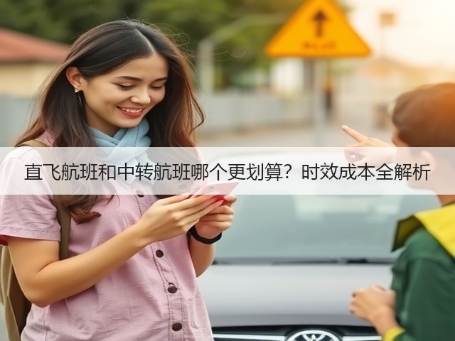 直飞航班和中转航班哪个更划算?时效成本全解析(图1) 直飞航班和中转航班哪个更划算?时效成本全解析(图1)