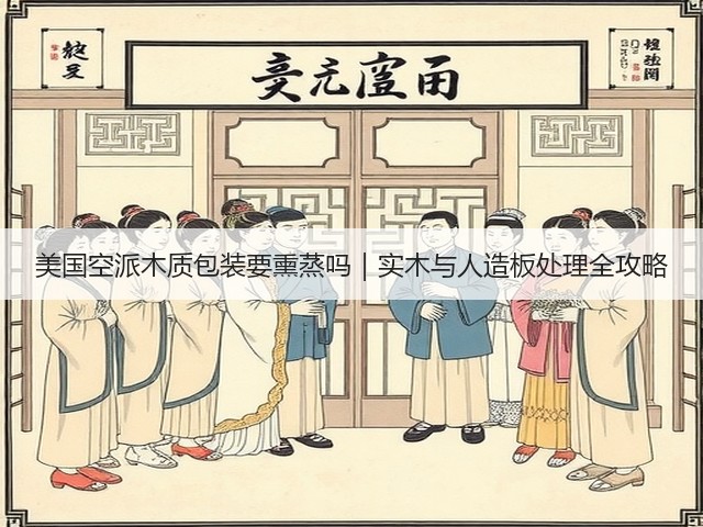 美国空派木质包装要熏蒸吗|实木与人造板处理全攻略(图3) 美国空派木质包装要熏蒸吗|实木与人造板处理全攻略(图3)