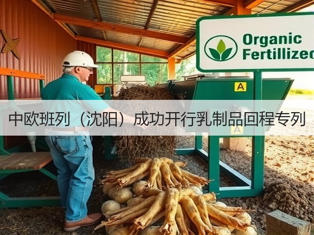 中欧班列(沈阳)成功开行乳制品回程专列(图1) 中欧班列(沈阳)成功开行乳制品回程专列(图1)