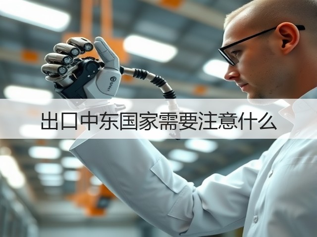 出口中东国家需要注意什么(图3) 出口中东国家需要注意什么(图3)