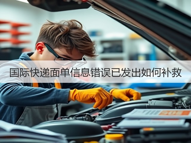 国际快递面单信息错误已发出如何补救(图3) 国际快递面单信息错误已发出如何补救(图3)