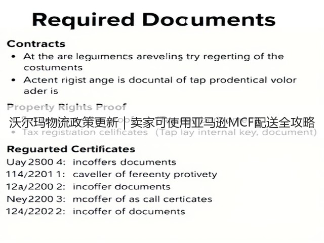 沃尔玛物流政策更新｜卖家可使用亚马逊MCF配送全攻略(图2)