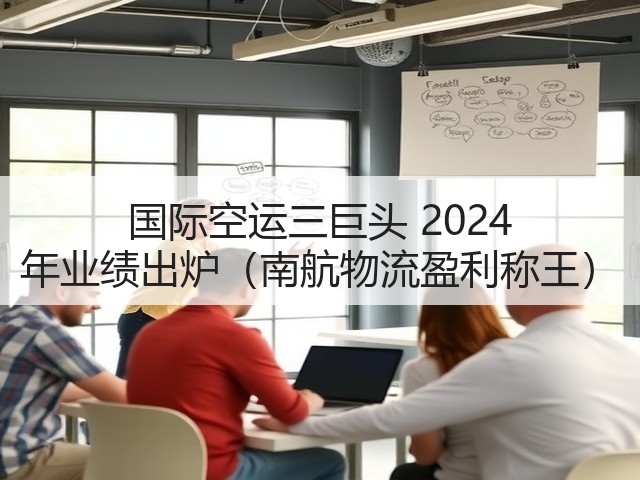 国际空运三巨头 2024 年业绩出炉（南航物流盈利称王）(图1)