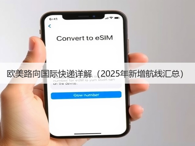 欧美路向国际快递详解（2025年新增航线汇总）(图1)