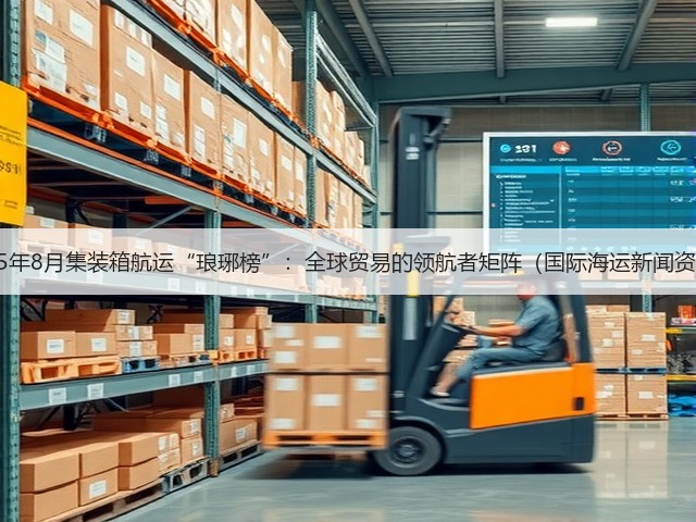 2025年8月集装箱航运“琅琊榜”:全球贸易的领航者矩阵(国际海运新闻资讯)(图3) 2025年8月集装箱航运“琅琊榜”:全球贸易的领航者矩阵(国际海运新闻资讯)(图3)