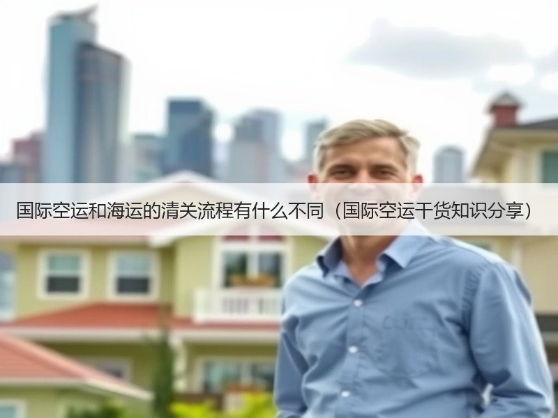 国际空运和海运的清关流程有什么不同（国际空运干货知识分享）