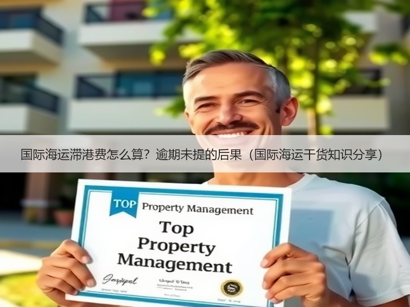 国际海运滞港费怎么算？逾期未提的后果（国际海运干货知识分享）