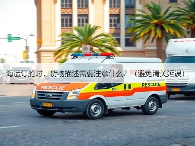 海运订舱时,货物描述需要注意什么?(避免清关延误)(图1) 海运订舱时,货物描述需要注意什么?(避免清关延误)(图1)