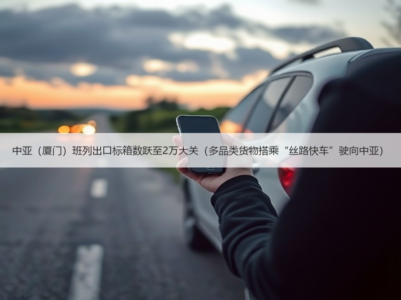 中亚（厦门）班列出口标箱数跃至2万大关（多品类货物搭乘“丝路快车”驶向中亚）