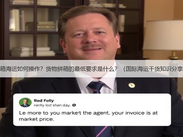 拼箱海运如何操作?货物拼箱的最低要求是什么?(国际海运干货知识分享)(图3) 拼箱海运如何操作?货物拼箱的最低要求是什么?(国际海运干货知识分享)(图3)