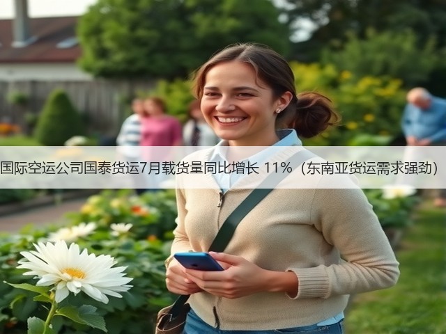 国际空运公司国泰货运7月载货量同比增长 11%(东南亚货运需求强劲)(图3) 国际空运公司国泰货运7月载货量同比增长 11%(东南亚货运需求强劲)(图3)