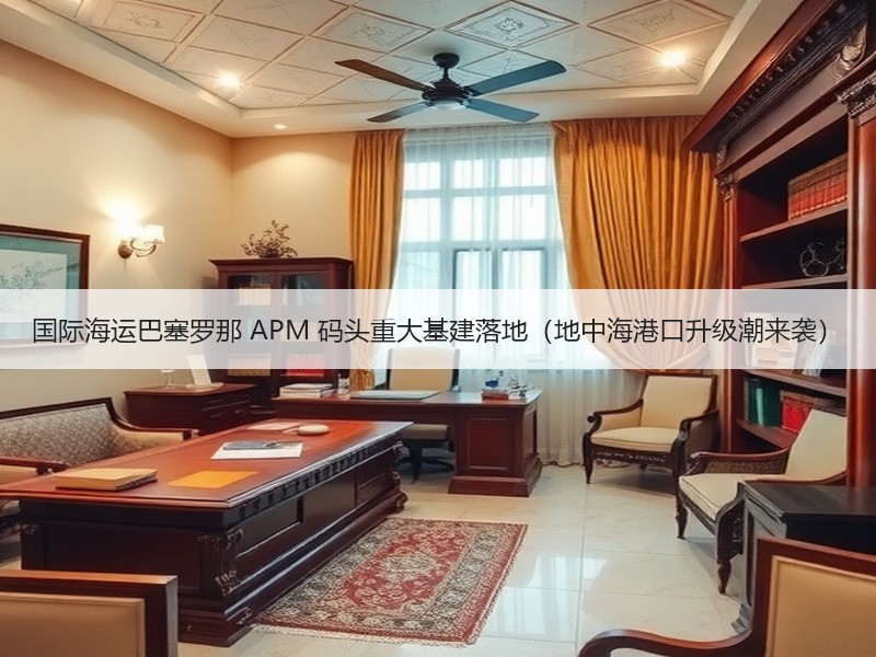 国际海运巴塞罗那 APM 码头重大基建落地(地中海港口升级潮来袭) 国际海运巴塞罗那 APM 码头重大基建落地(地中海港口升级潮来袭)