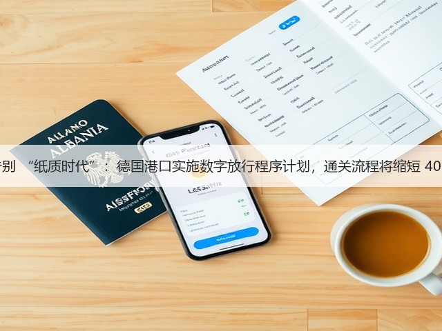 告别 “纸质时代”:德国港口实施数字放行程序计划,通关流程将缩短 40%(图1) 告别 “纸质时代”:德国港口实施数字放行程序计划,通关流程将缩短 40%(图1)