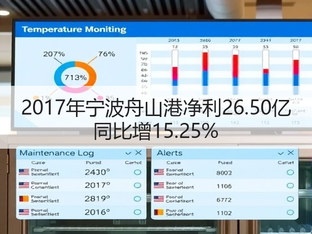 2017年宁波舟山港净利26.50亿 同比增15.25%(图2) 2017年宁波舟山港净利26.50亿 同比增15.25%(图2)