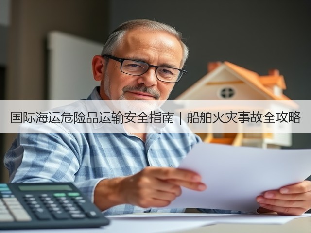 国际海运危险品运输安全指南|船舶火灾事故全攻略(图1) 国际海运危险品运输安全指南|船舶火灾事故全攻略(图1)