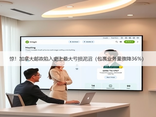 惊！加拿大邮政陷入史上最大亏损泥沼（包裹业务量骤降36%）(图1)