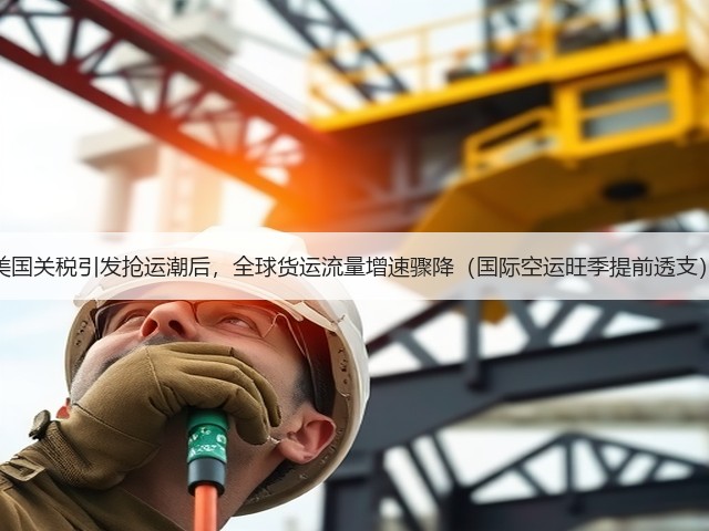 美国关税引发抢运潮后,全球货运流量增速骤降(国际空运旺季提前透支)(图2) 美国关税引发抢运潮后,全球货运流量增速骤降(国际空运旺季提前透支)(图2)