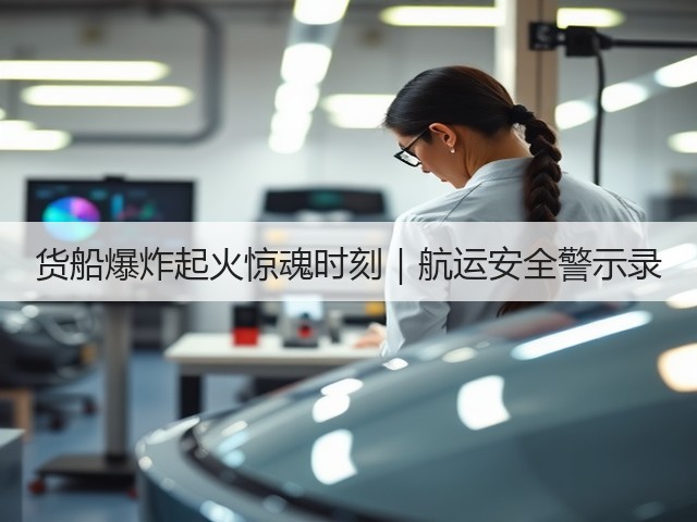 货船爆炸起火惊魂时刻|航运安全警示录(图3) 货船爆炸起火惊魂时刻|航运安全警示录(图3)
