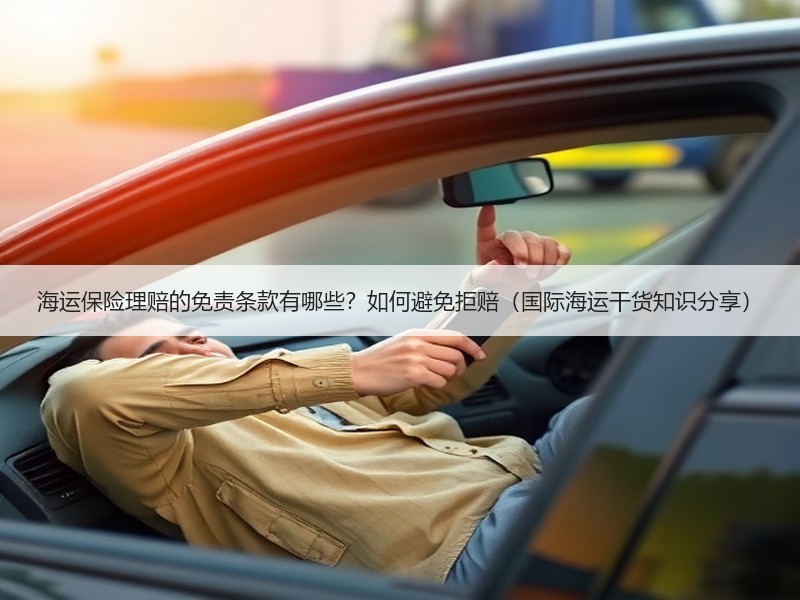 海运保险理赔的免责条款有哪些？如何避免拒赔（国际海运干货知识分享）