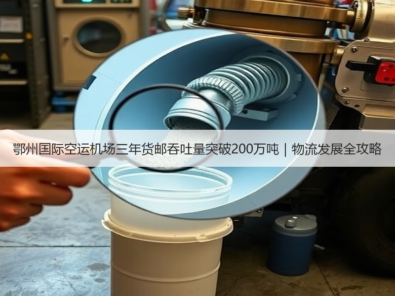 鄂州国际空运机场三年货邮吞吐量突破200万吨|物流发展全攻略 鄂州国际空运机场三年货邮吞吐量突破200万吨|物流发展全攻略