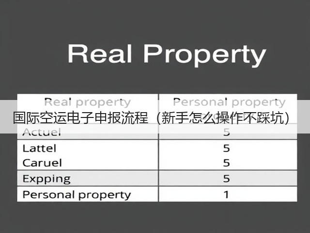 国际空运电子申报流程(新手怎么操作不踩坑)(图2) 国际空运电子申报流程(新手怎么操作不踩坑)(图2)