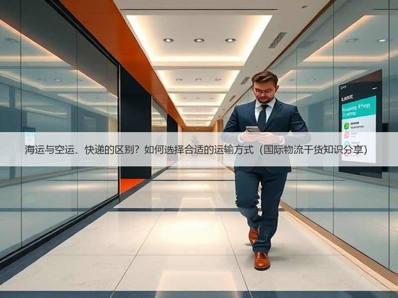 海运与空运、快递的区别？如何选择合适的运输方式（国际物流干货知识分享）