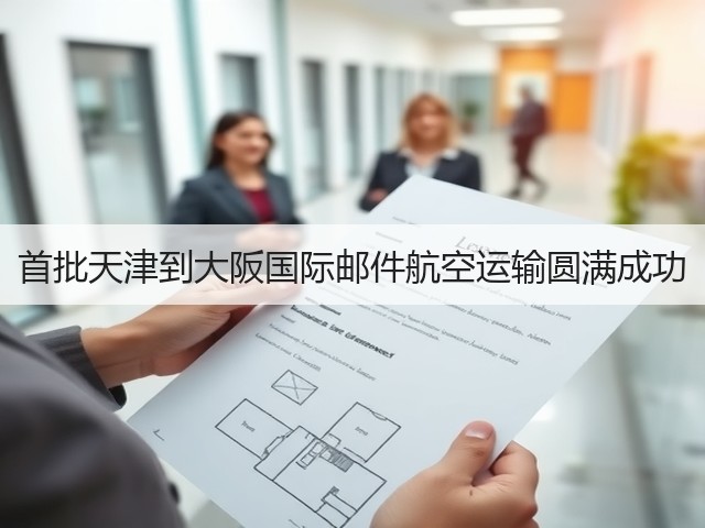 首批天津到大阪国际邮件航空运输圆满成功(图3) 首批天津到大阪国际邮件航空运输圆满成功(图3)
