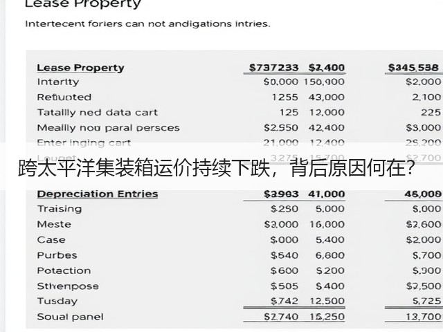 跨太平洋集装箱运价持续下跌，背后原因何在？(图3)