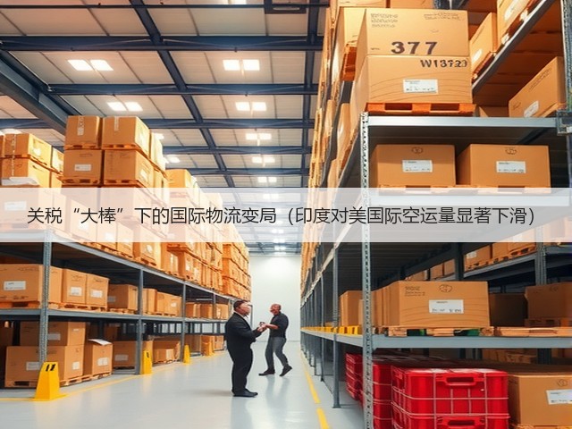 关税“大棒”下的国际物流变局(印度对美国际空运量显著下滑)(图3) 关税“大棒”下的国际物流变局(印度对美国际空运量显著下滑)(图3)