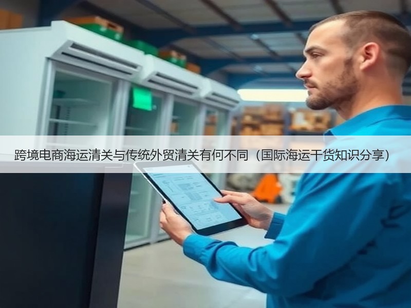跨境电商海运清关与传统外贸清关有何不同（国际海运干货知识分享）