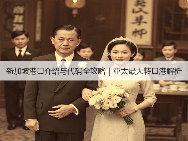 新加坡港口介绍与代码全攻略|亚太最大转口港解析(图3) 新加坡港口介绍与代码全攻略|亚太最大转口港解析(图3)