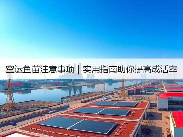 空运鱼苗注意事项|实用指南助你提高成活率(图1) 空运鱼苗注意事项|实用指南助你提高成活率(图1)