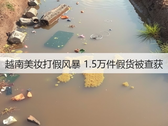 越南美妆打假风暴 1.5万件假货被查获(图2) 越南美妆打假风暴 1.5万件假货被查获(图2)