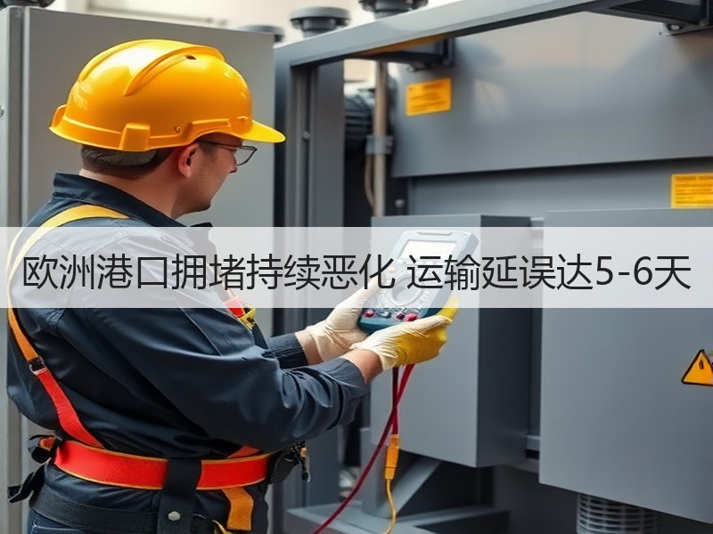 欧洲港口拥堵持续恶化 运输延误达5-6天