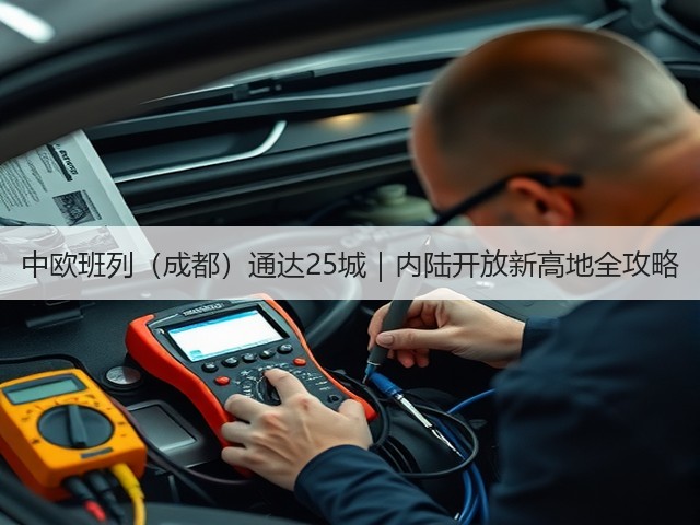 中欧班列（成都）通达25城｜内陆开放新高地全攻略(图1)