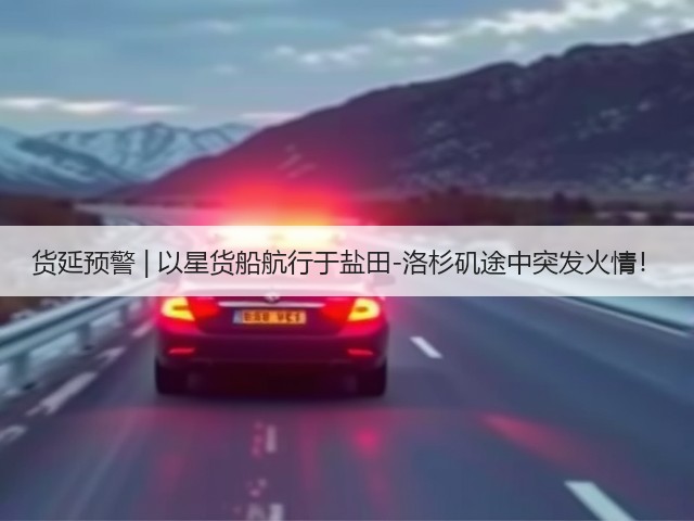 货延预警 | 以星货船航行于盐田-洛杉矶途中突发火情!(图2) 货延预警 | 以星货船航行于盐田-洛杉矶途中突发火情!(图2)