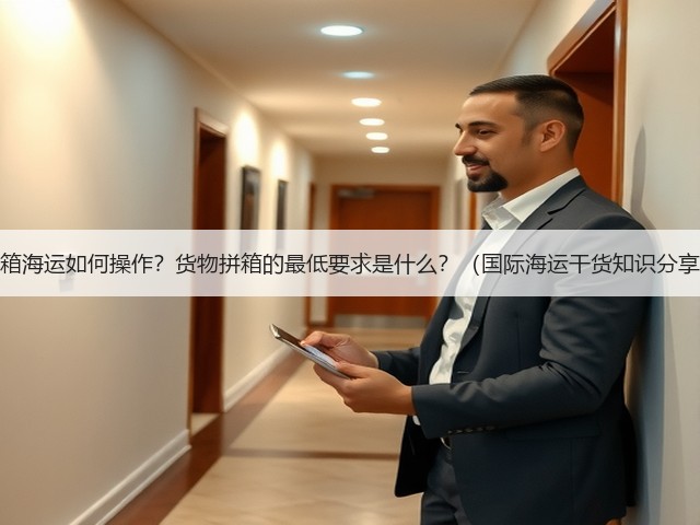 拼箱海运如何操作?货物拼箱的最低要求是什么?(国际海运干货知识分享)(图1) 拼箱海运如何操作?货物拼箱的最低要求是什么?(国际海运干货知识分享)(图1)