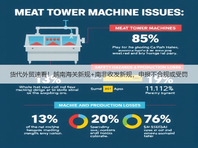 货代外贸速看!越南海关新规+南非收发新规,申报不合规或受罚(图1) 货代外贸速看!越南海关新规+南非收发新规,申报不合规或受罚(图1)