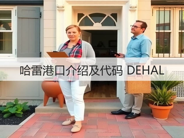 哈雷港口介绍及代码 DEHAL(图1) 哈雷港口介绍及代码 DEHAL(图1)