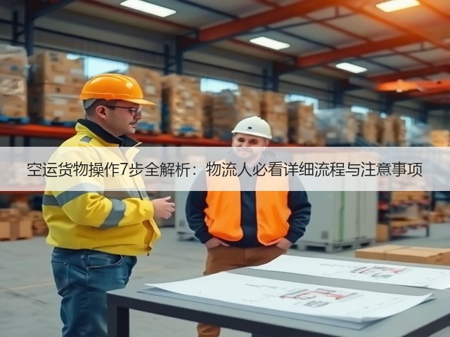 空运货物操作7步全解析:物流人必看详细流程与注意事项(图2) 空运货物操作7步全解析:物流人必看详细流程与注意事项(图2)